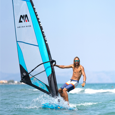 Aqua Marina 10’6″ Blade Windsurf 2022 Inflatable Paddle Board in action